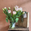 Load image into Gallery viewer, Tulips (Double Bunch) + Vase