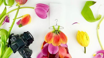 ‘TULIP COUTURE’ Gift Cards - Farmgate Flowers Direct x Petal & Pins collaboration.