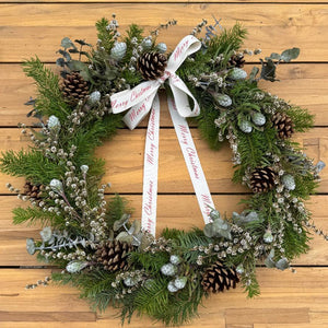 DIY NATURAL CHRISTMAS WREATH KIT