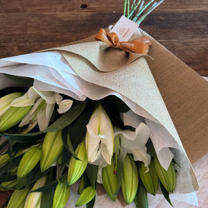 Gift Wrapped Lilies (Mothers Day) - Collect Only