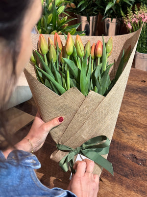 Gift Wrapped Tulips (Mother’s Day) - Collect Only