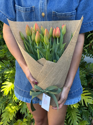 Gift Wrapped Tulips (Mother’s Day) - Collect Only
