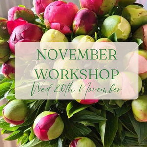 NOVEMBER Floral Workshop: Toowong