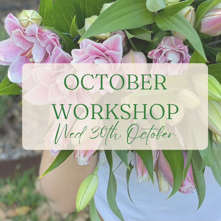 OCTOBER Floral Workshop: Toowong