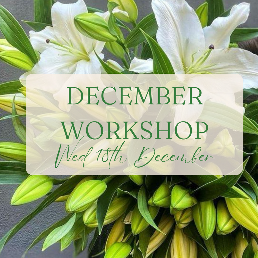 DECEMBER Floral Workshop: Toowong