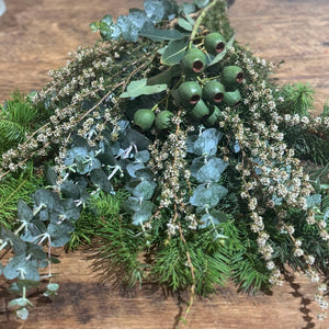 DIY NATURAL CHRISTMAS WREATH KIT